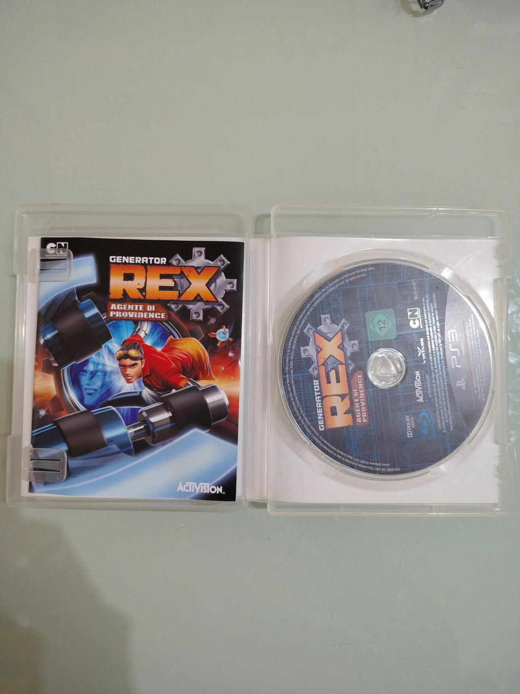 GENERATOR REX PS3 SONY PLAYSTATION 3 GIOCO ITA