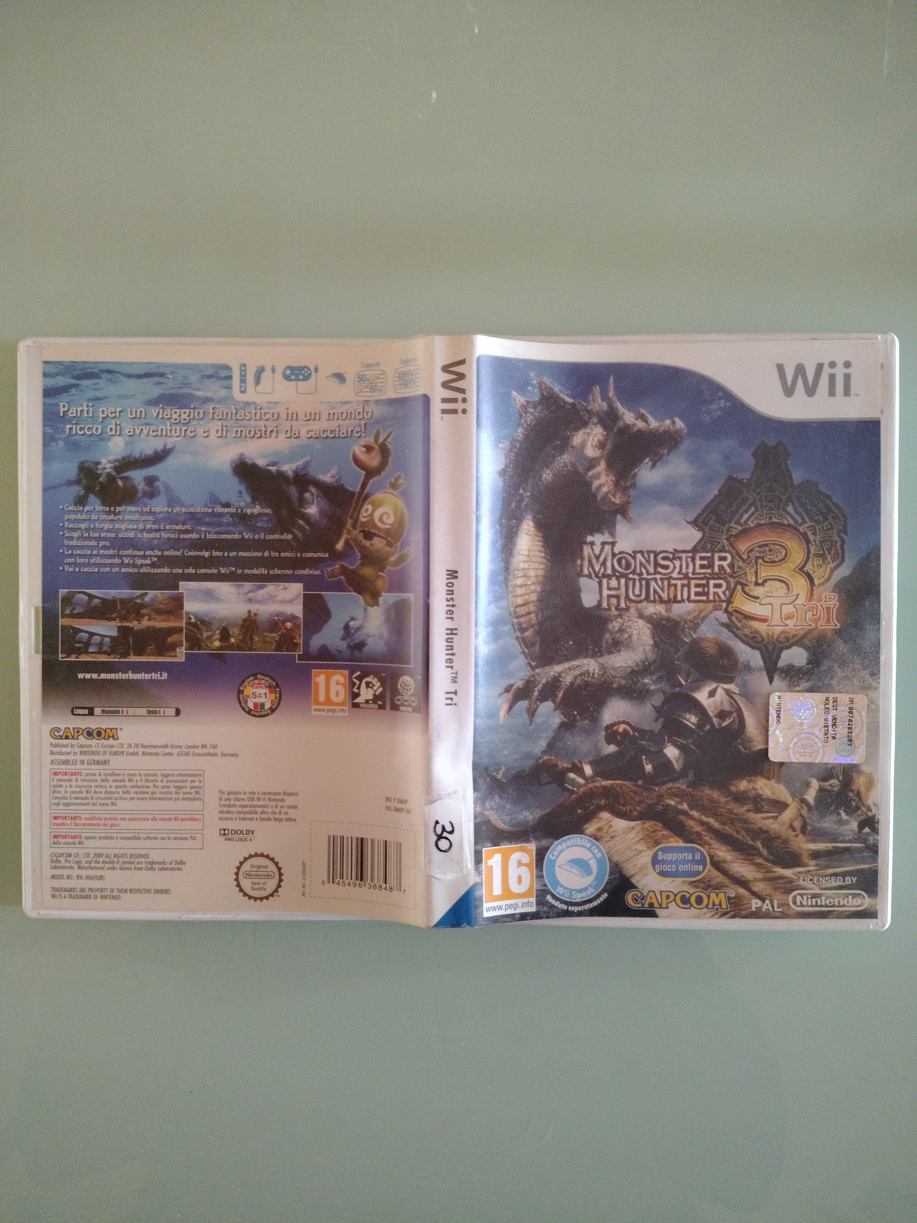 Monster hunter 3 PAL ita