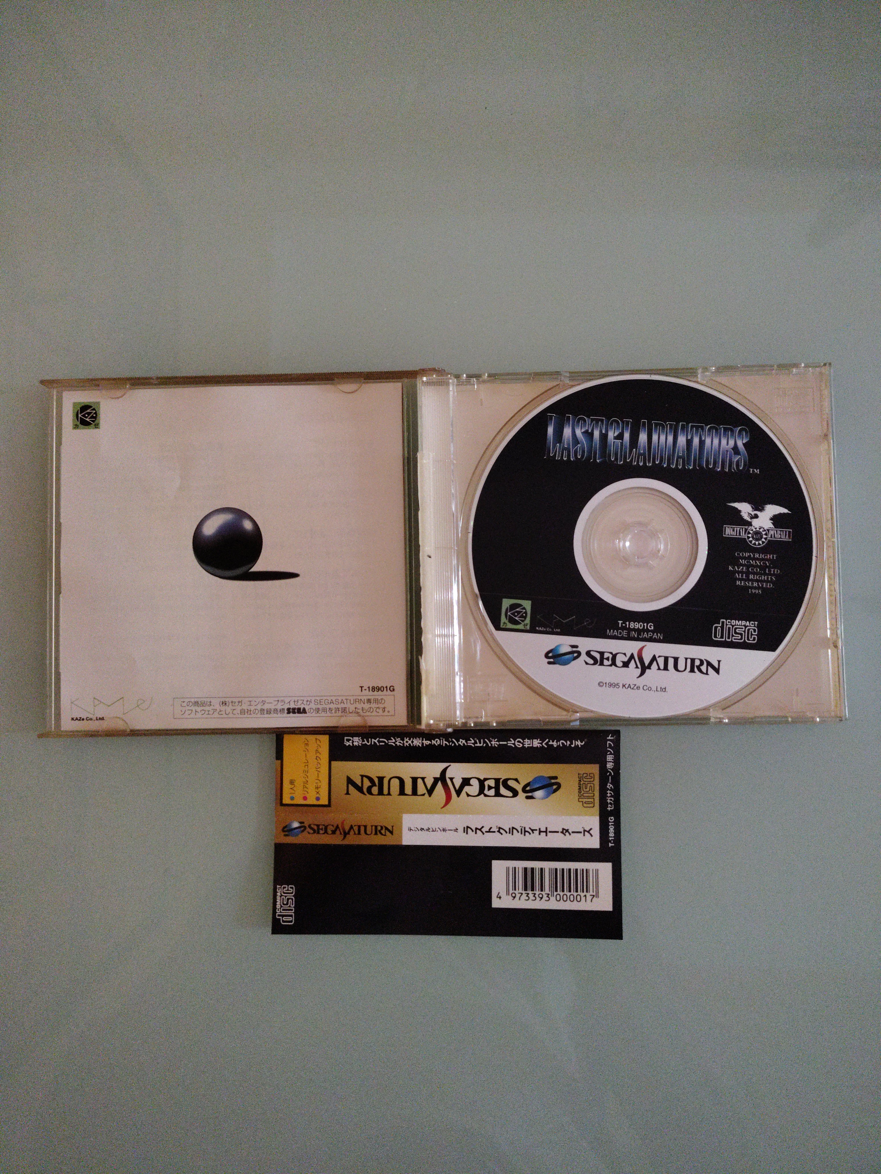 Flipper digitale ultimi gladiatori  Sega Saturn  Giappone importazione