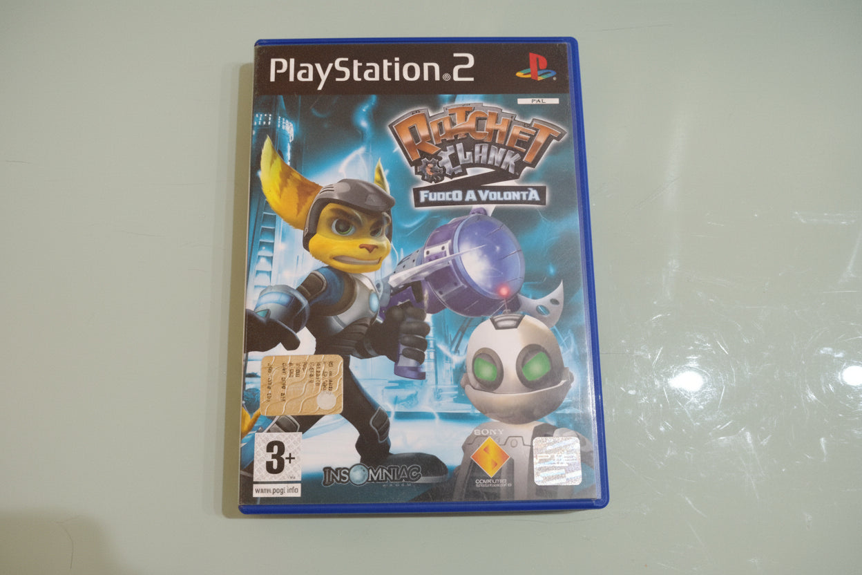 Ratchet e Clank Fuoco a Volontà PS2 Sony Playstation 2 PAL ITA