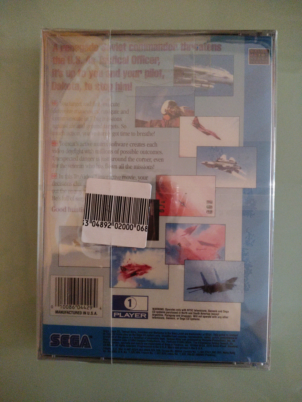 Tomcat Alley (Sega CD) Completo