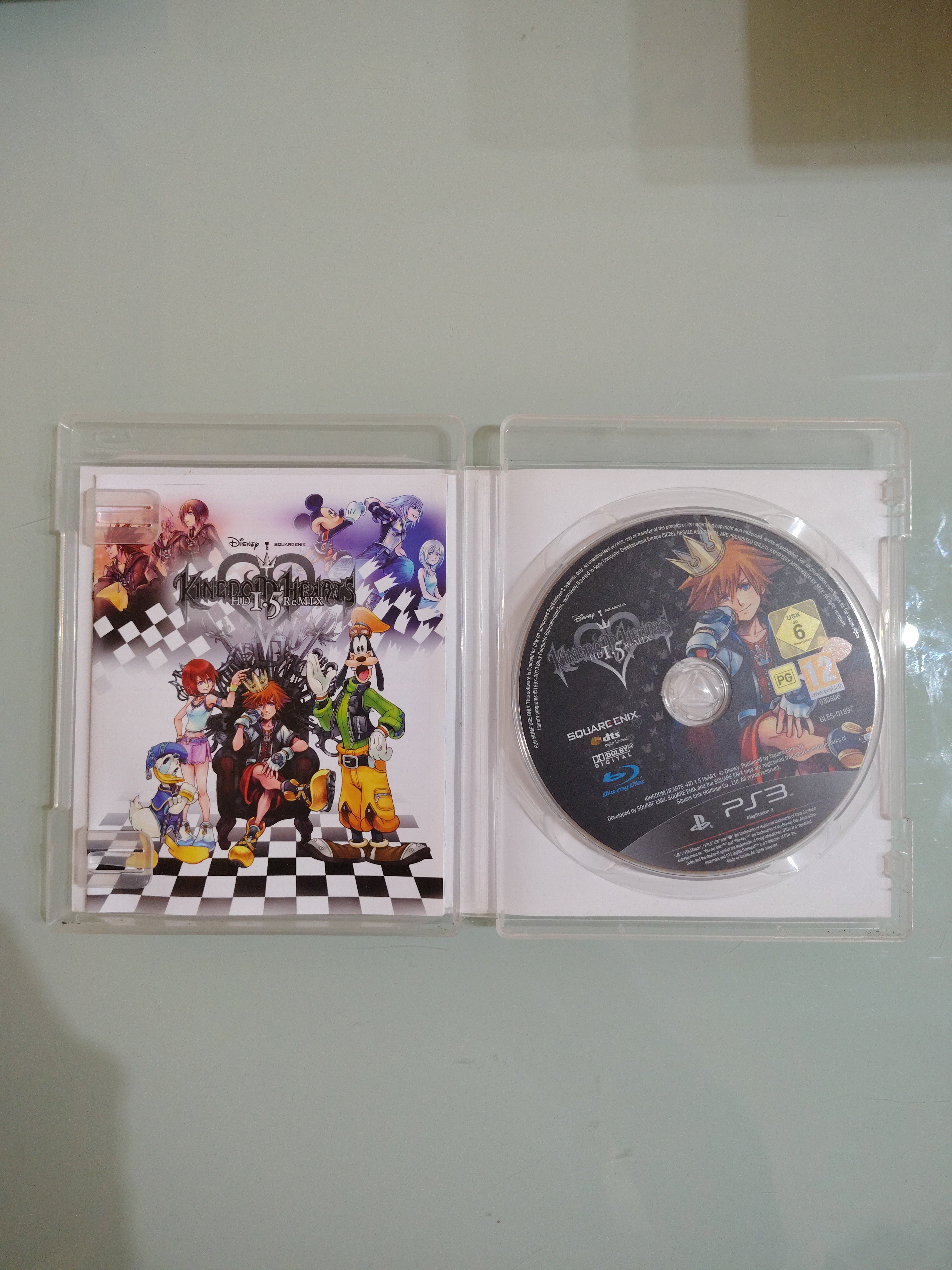 Kingdom Hearts HD 1.5 ReMIX PS3 PLAYSTATION 3 GIOCO USATO  Italiano