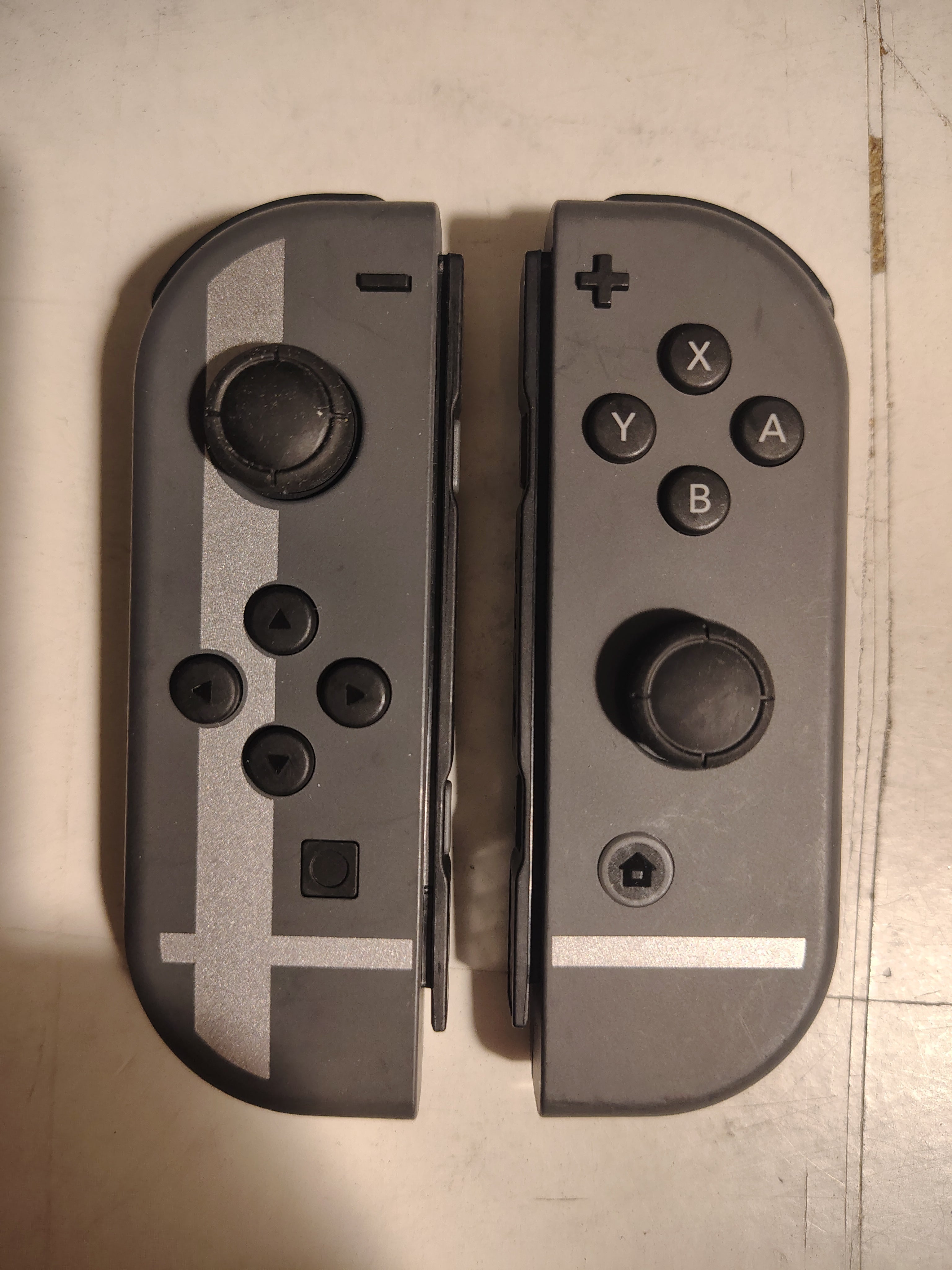 OEM RARO SET CONTROLLER JOYCON SUPER SMASH BROS NINTENDO SWITCH EDIZIONE LIMITATA