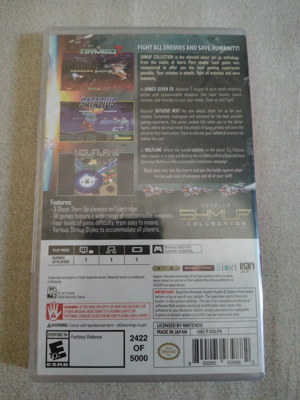 SHMUP Collection Brand New Sealed