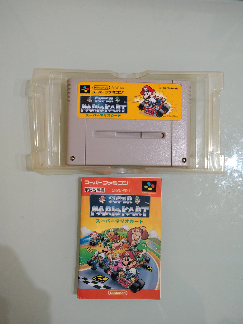 SUPER MARIO KART BROS NINTENDO SUPER FAMICOM SNES GIAPPONESE IMPORT JAP