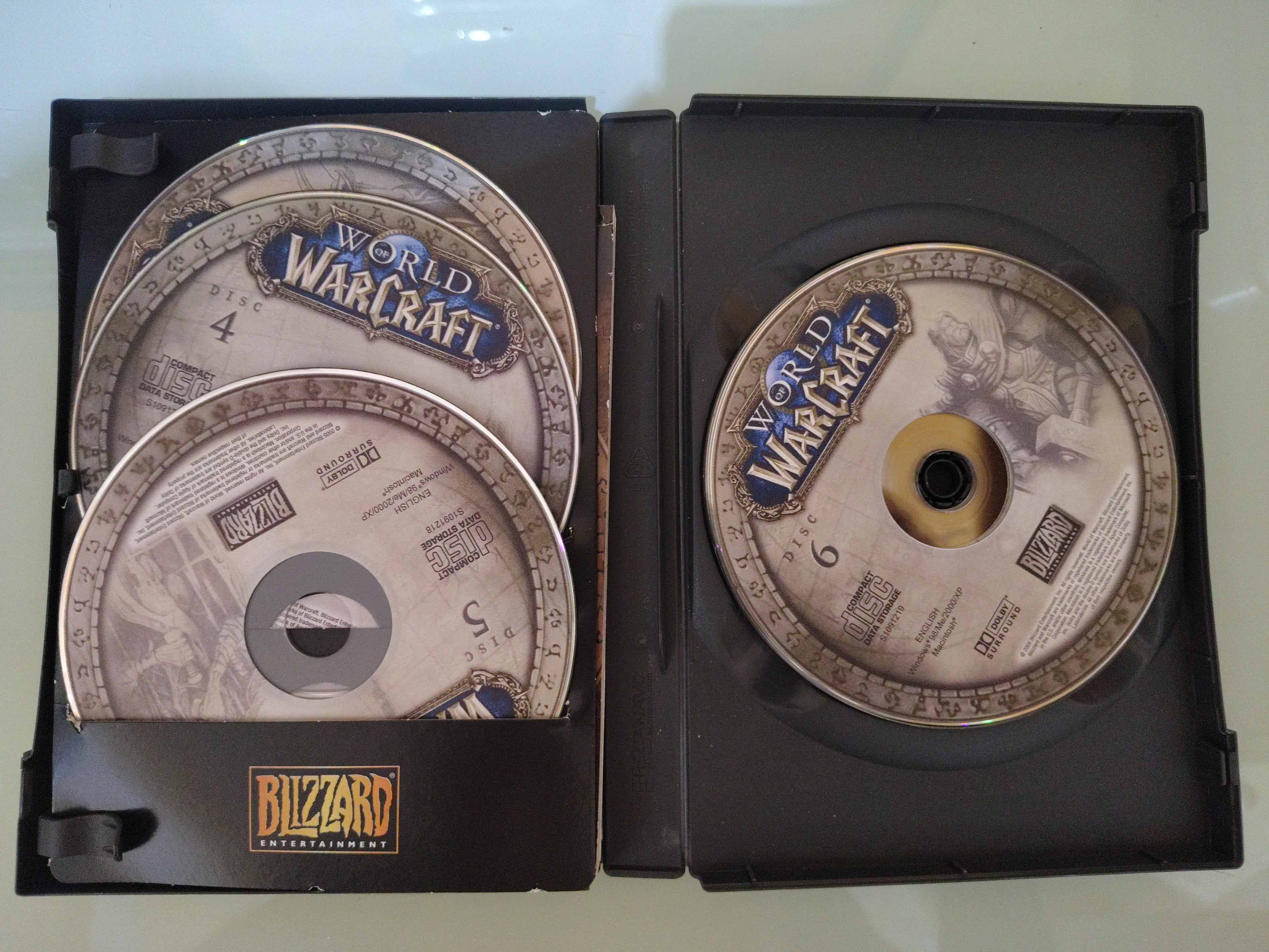 WORLD OF CRAFT WARCRAFT PC MAC CD-ROM RARO BOX EDIZIONE ITALIANA