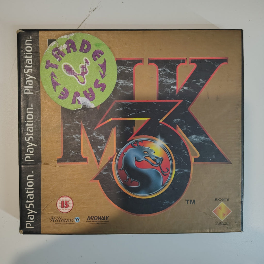 Mortal Kombat 3 PS1 MK3 custodia in cartone PAL  ( no manuale)