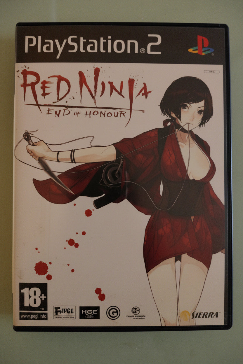 Red Ninja End of Honor Playstation PS2 edizione italiana 1stampa