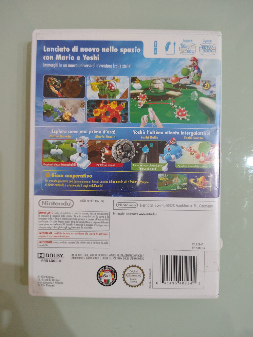 SUPER MARIO GALAXY 2 - WII PAL ITA in italiano