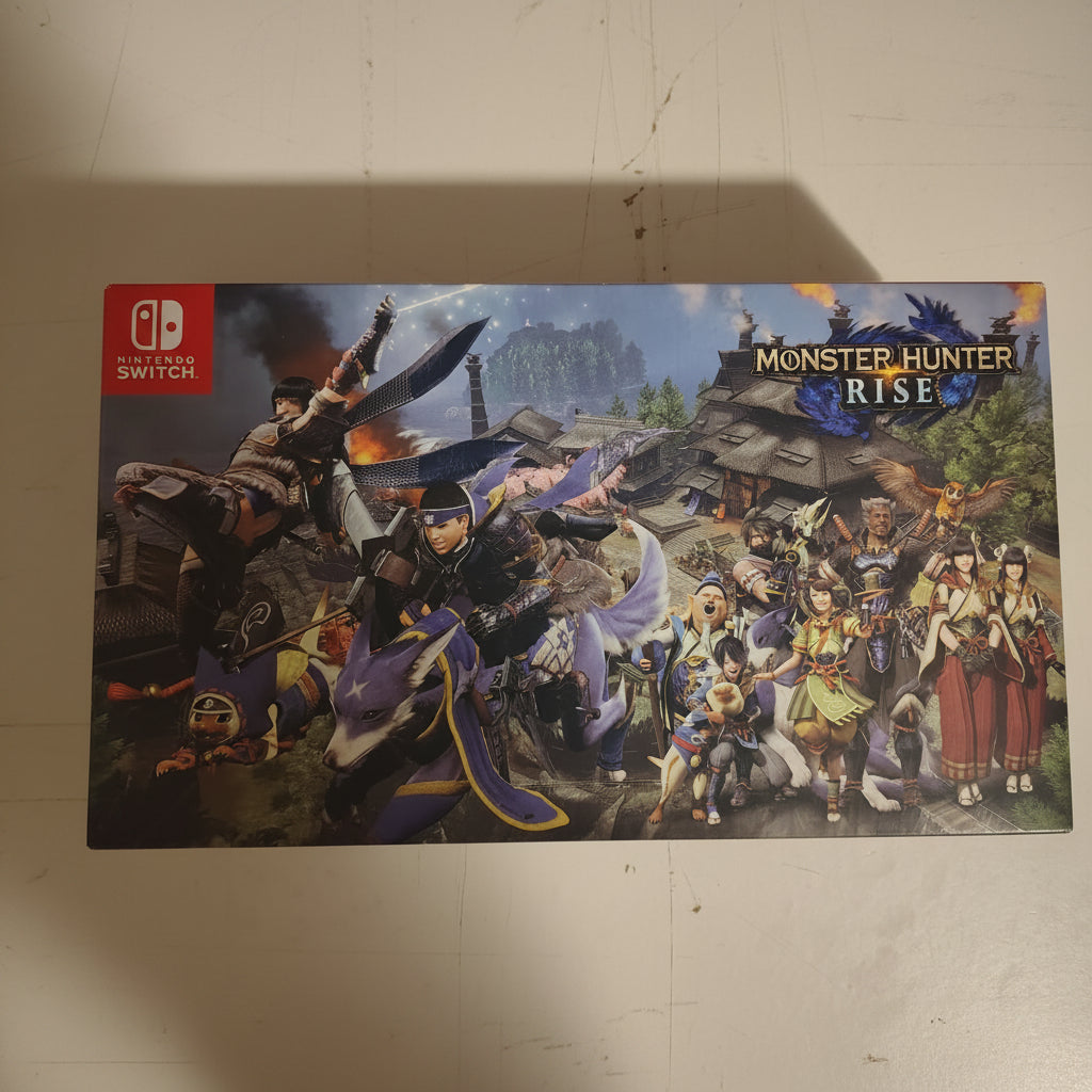 #NINTENDO SWITCH + MONSTER HUNTER RISE EDITION - nuova