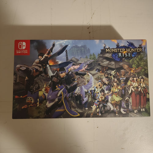 #NINTENDO SWITCH + MONSTER HUNTER RISE EDITION - nuova