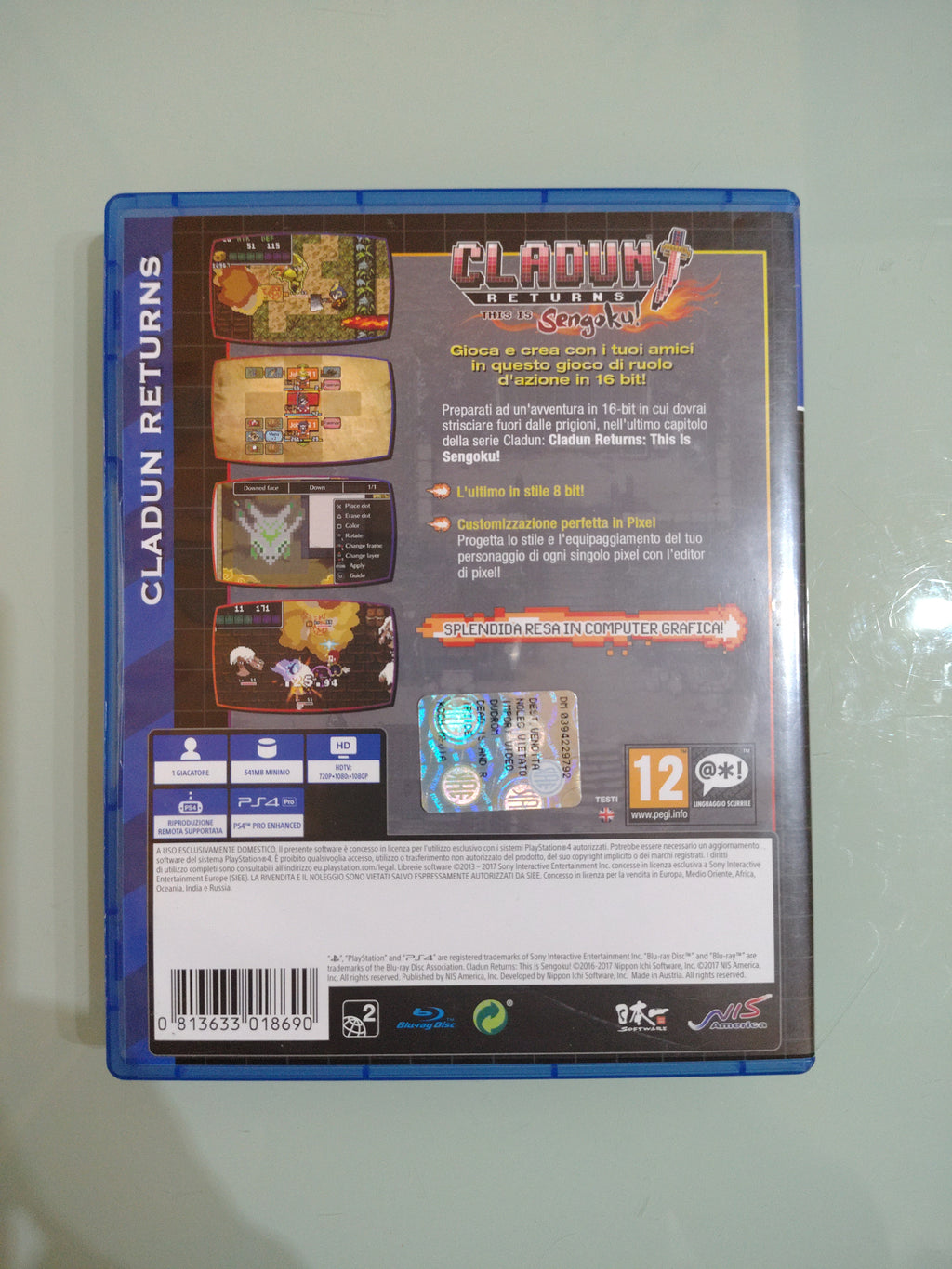 Cladun Returns: This Is Sengoku (Sony PlayStation 4, 2017)