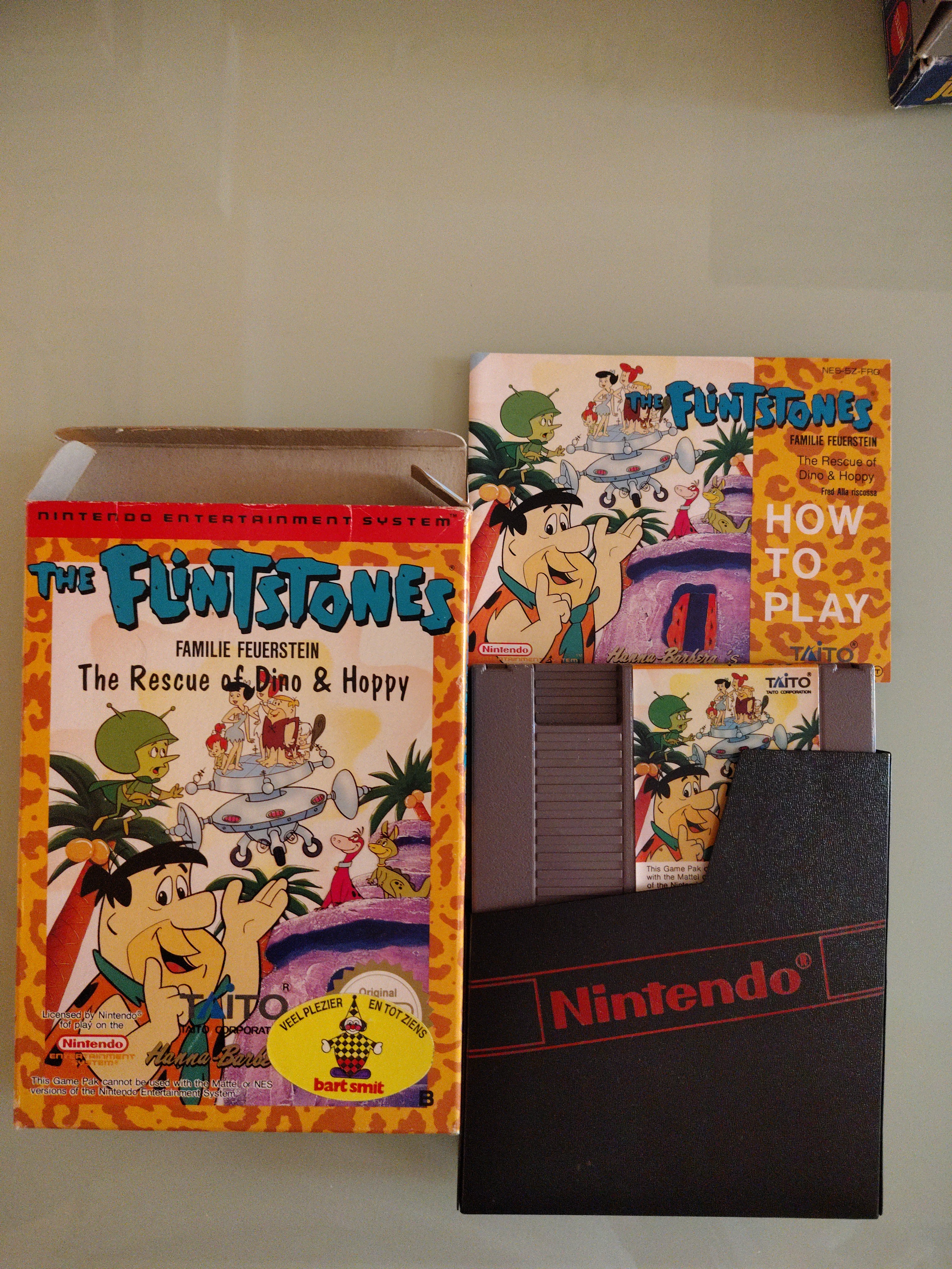 The Flintstones - The rescue of dino e hoppy - Taito - Nes - Pal B (1991)