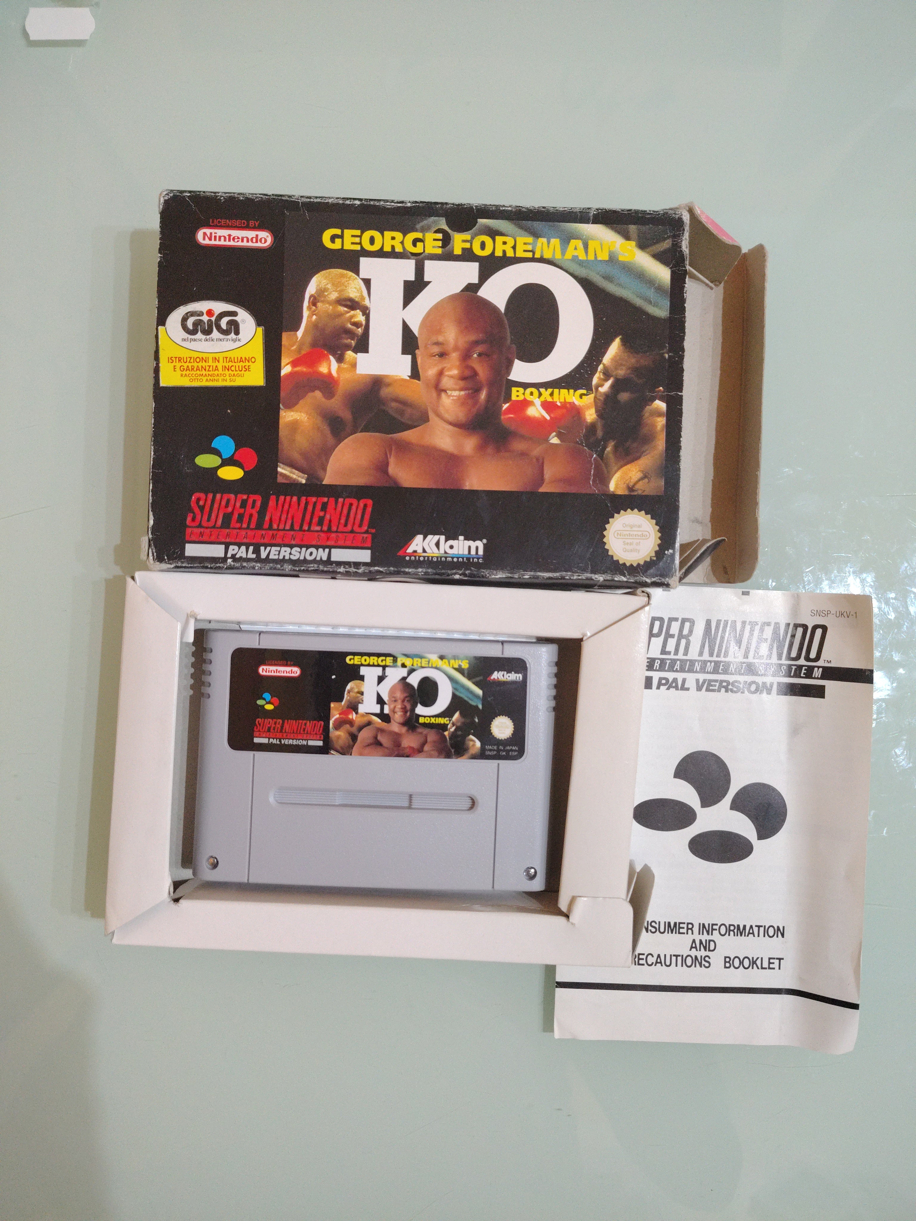 George Foreman's KO Boxing PAL