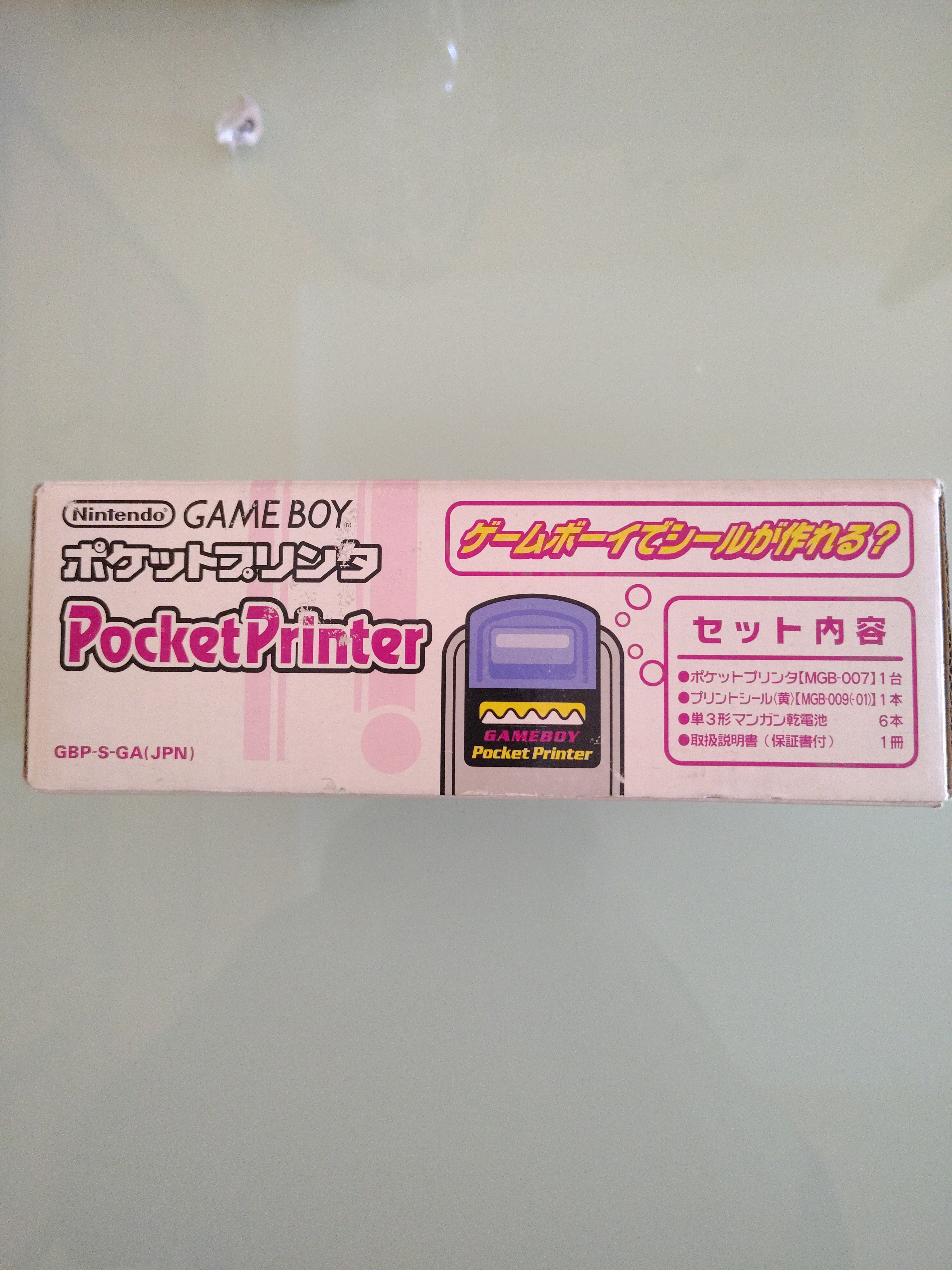 STAMPANTE TASCABILE GAME BOY Gameboy MGB-007 in scatola PS10321325 Nintendo gb