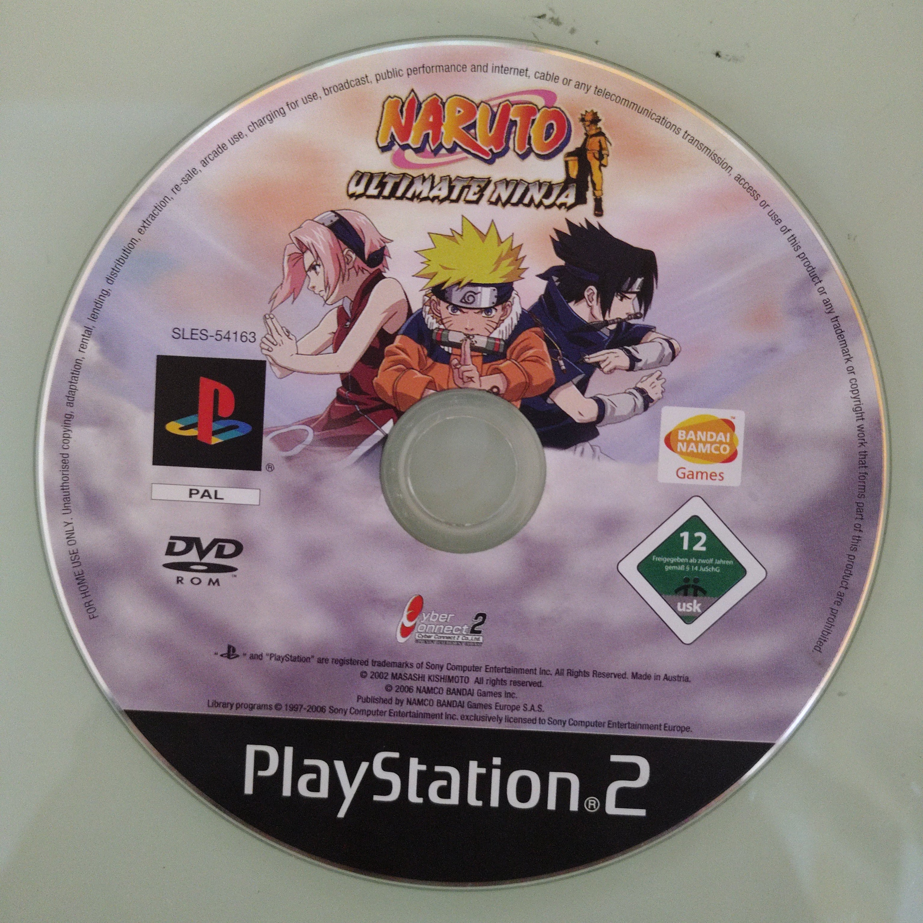 Naruto: Ultimate Ninja ( solo disco )