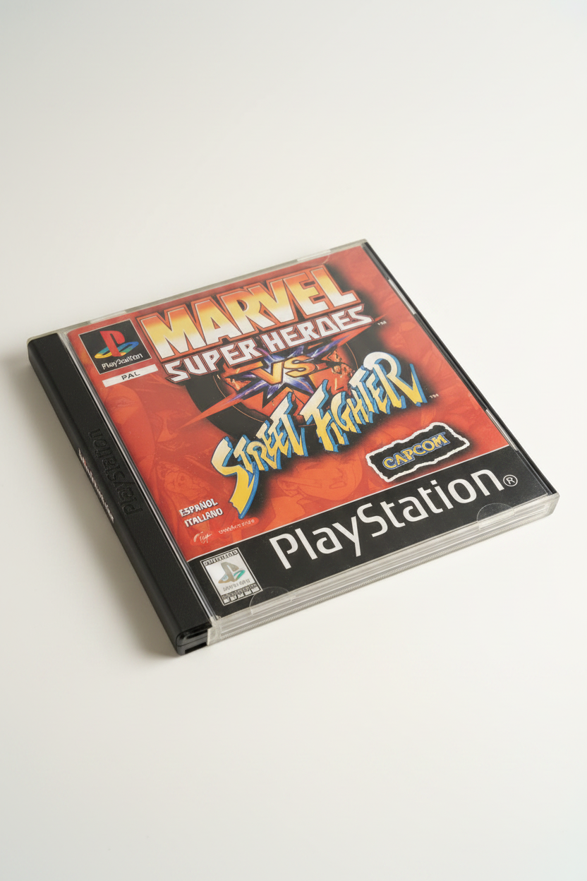 Marvel Super Heroes vs. Street Fighter Playstation 1 PAL ita multi