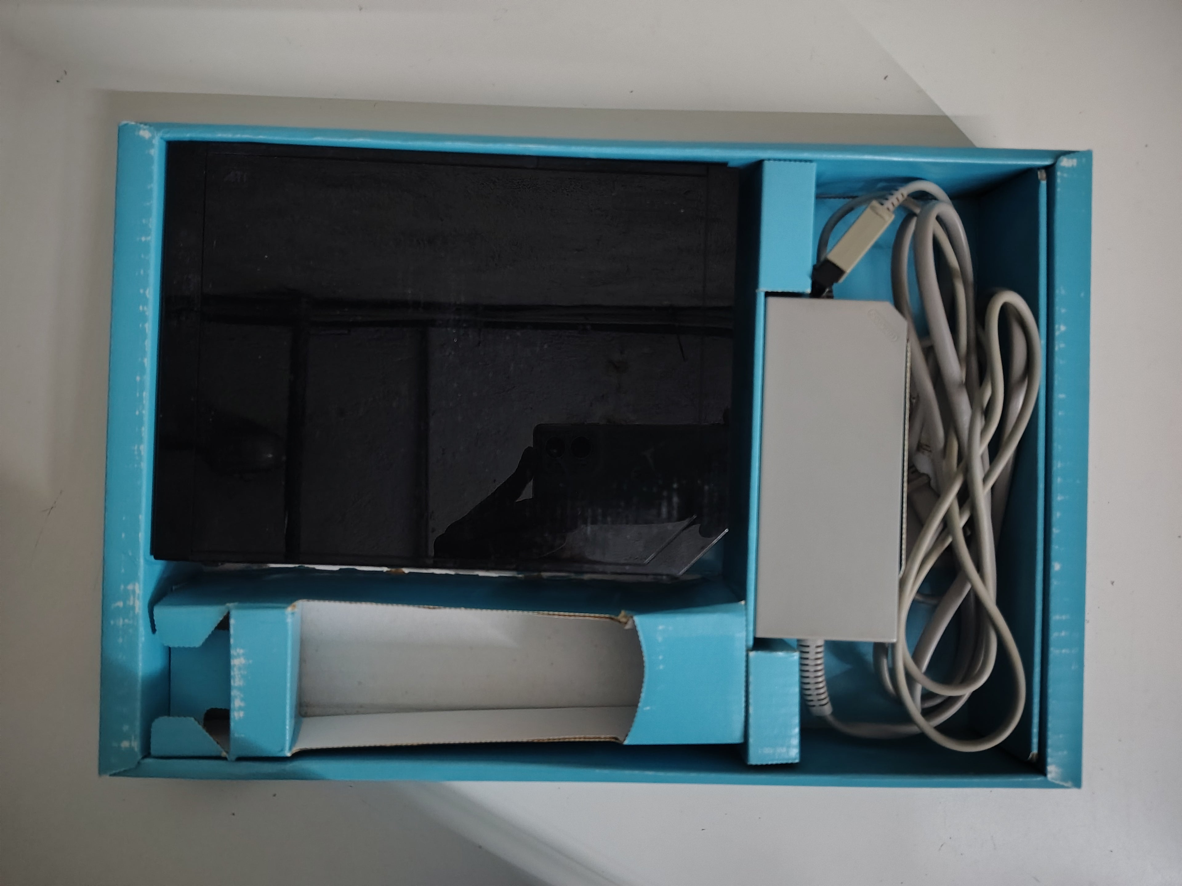 Nintendo Wii boxata nera versione NTSC jap