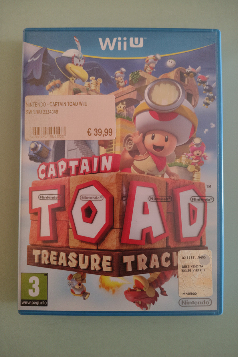 Captain Toad: Tesoro Tracker - Nintendo Wii U sigillato