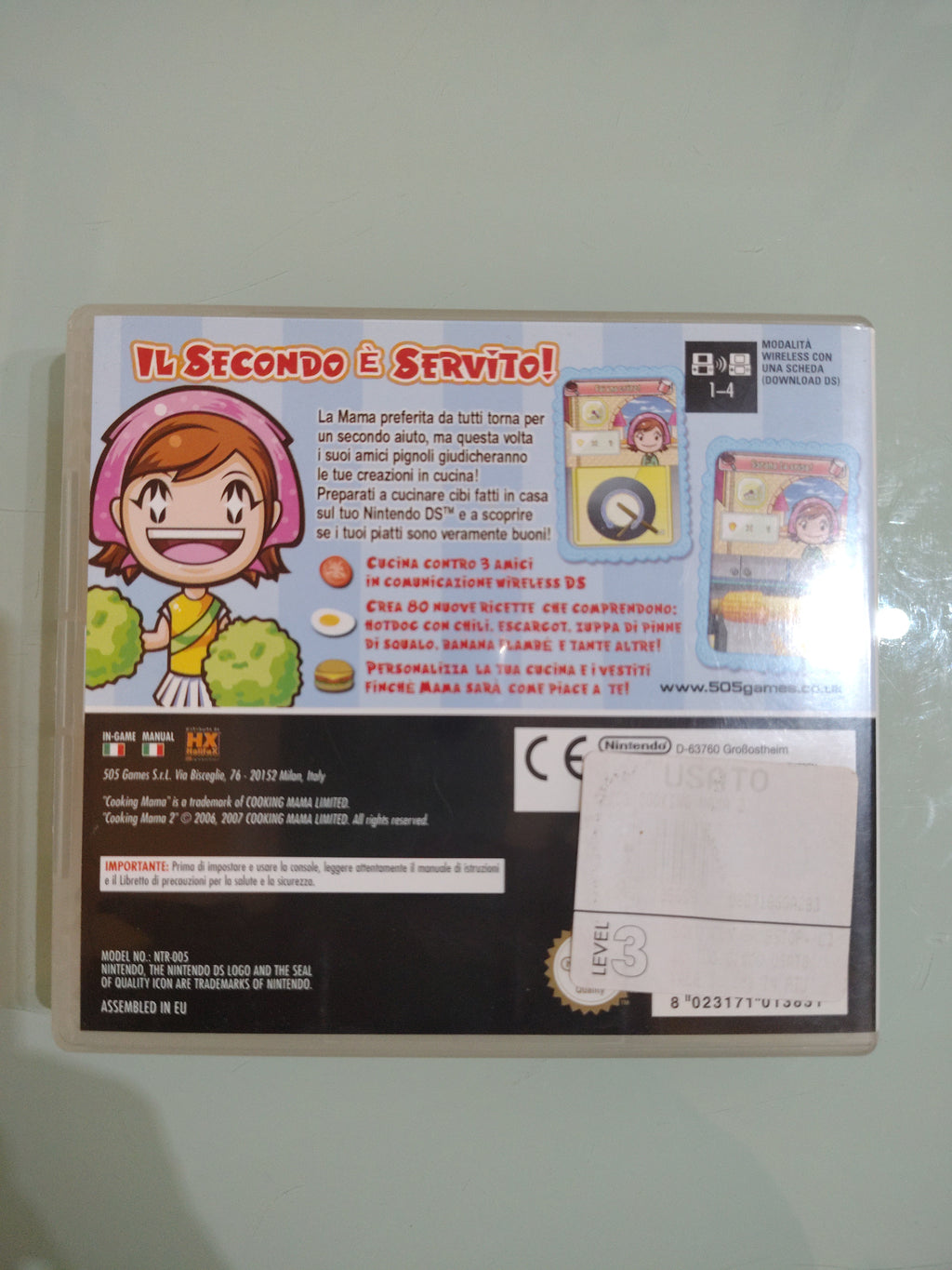 NINTENDO DS COOKING MAMA 2 ai fornelli con gli amici