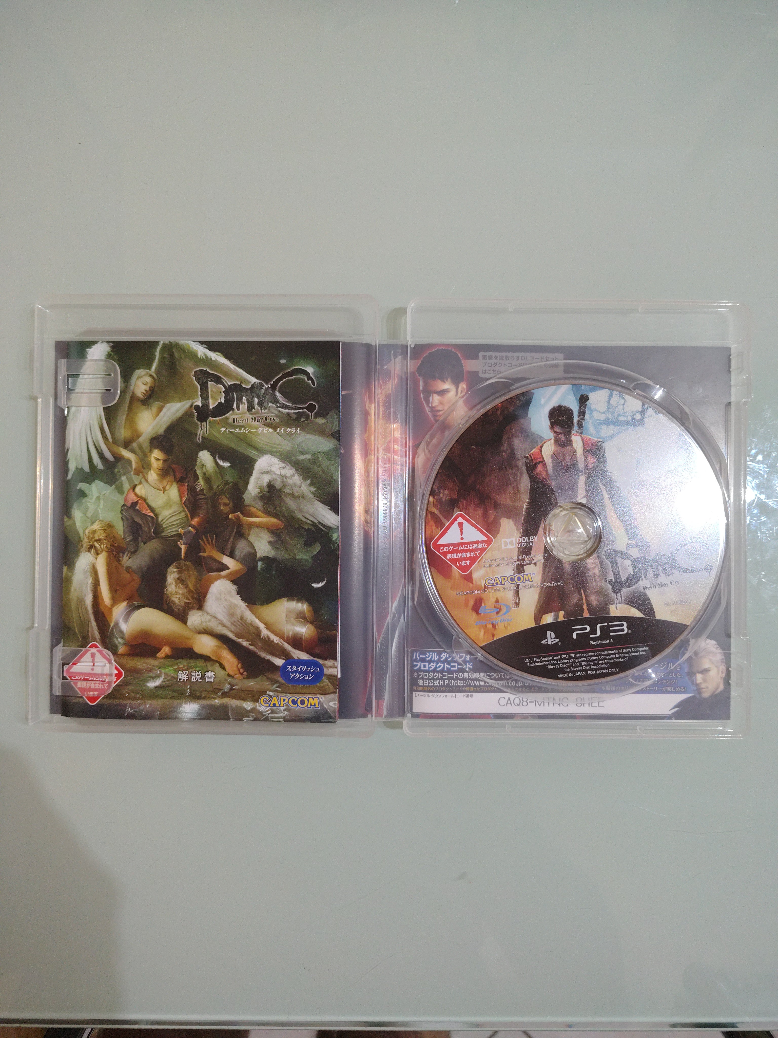 DEVIL MAY CRY DMC PLAYSTATION 3 NTSC jap