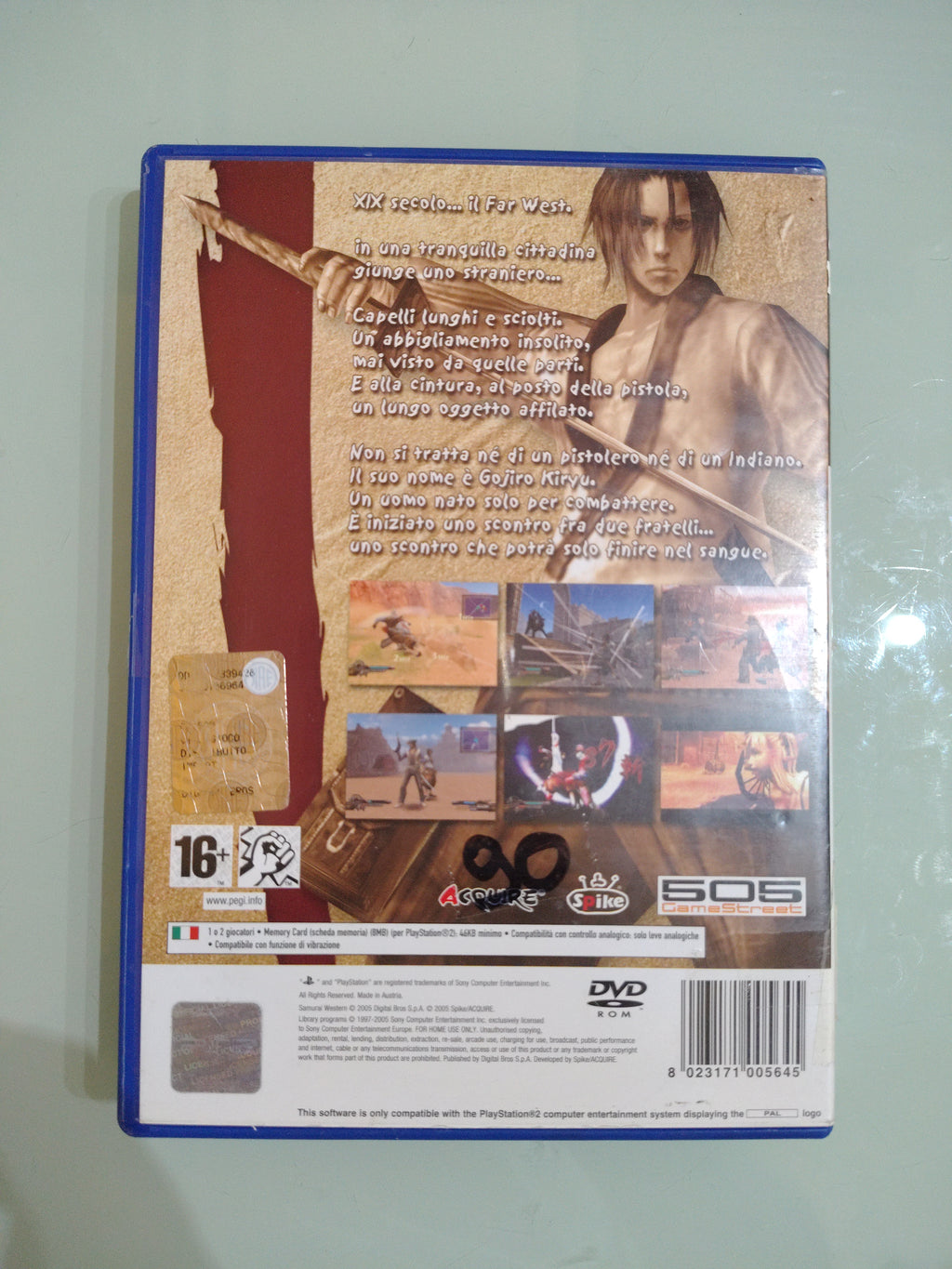 Samurai Western Playstation 2 PAL ITA