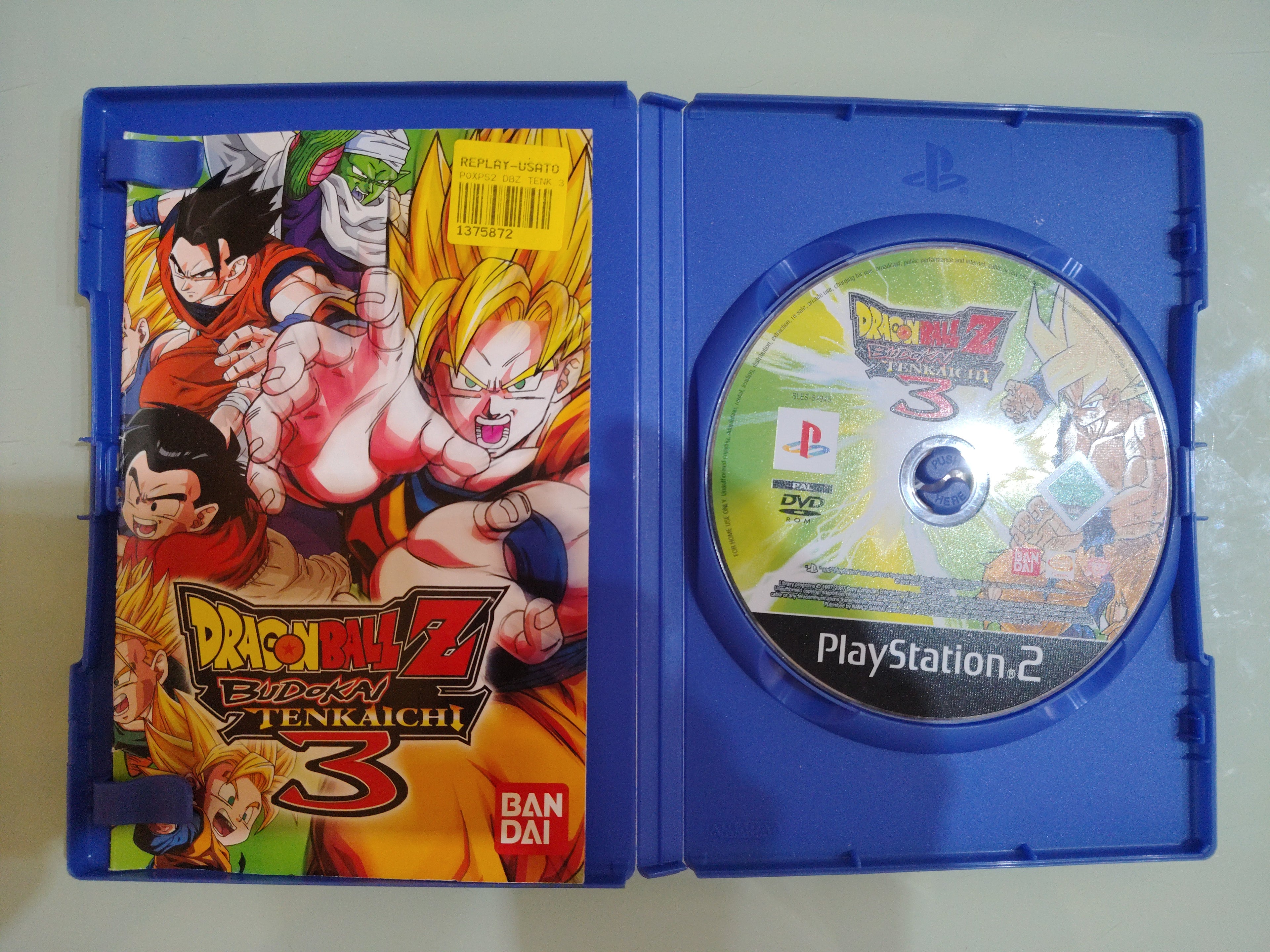 DRAGON BALL Z BUDOKAI TENKAICHI 3  BANDAI GAMES ATARI ita