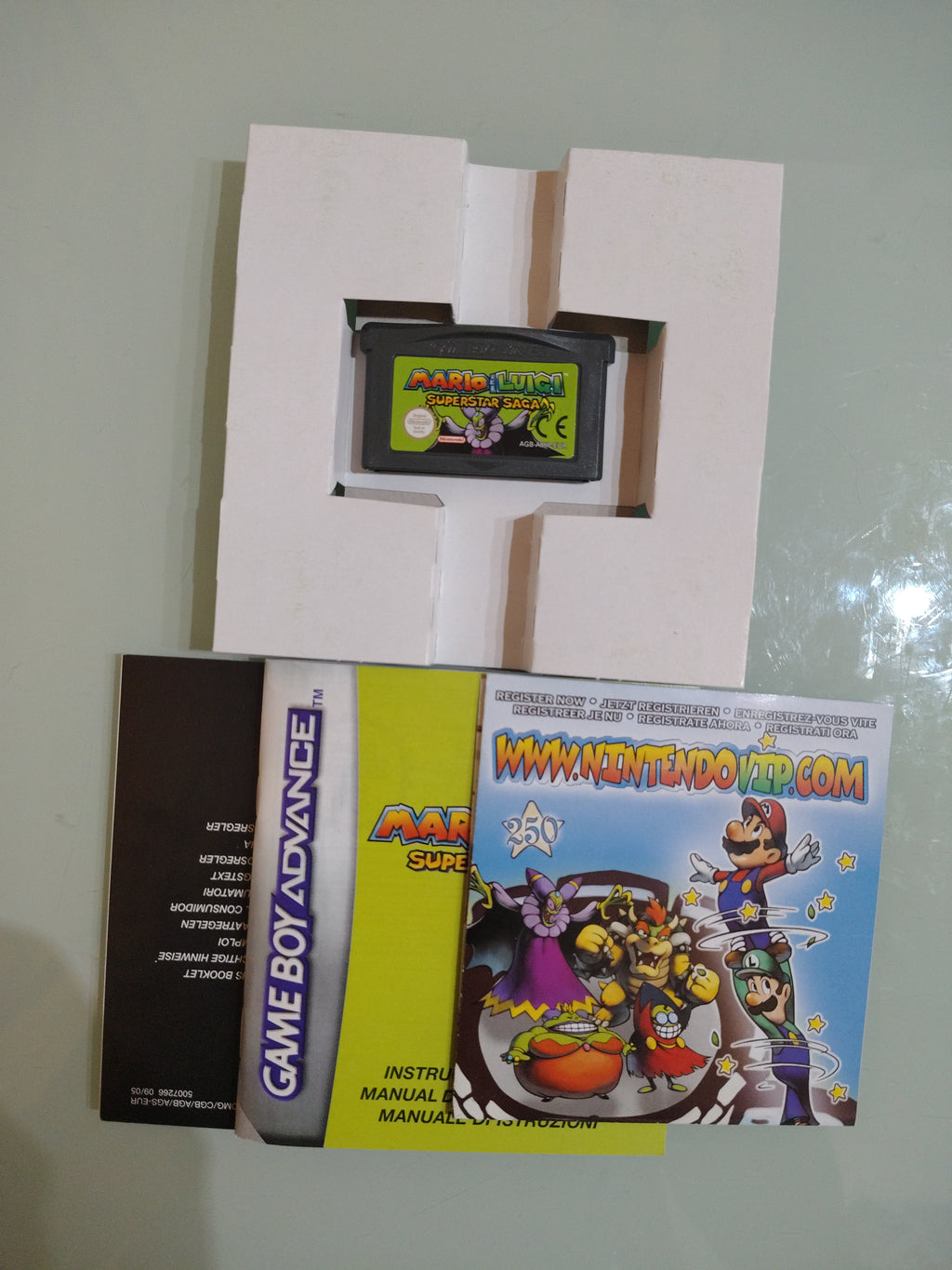 Nintendo Gameboy Advance Mario & Luigi Superstar Saga