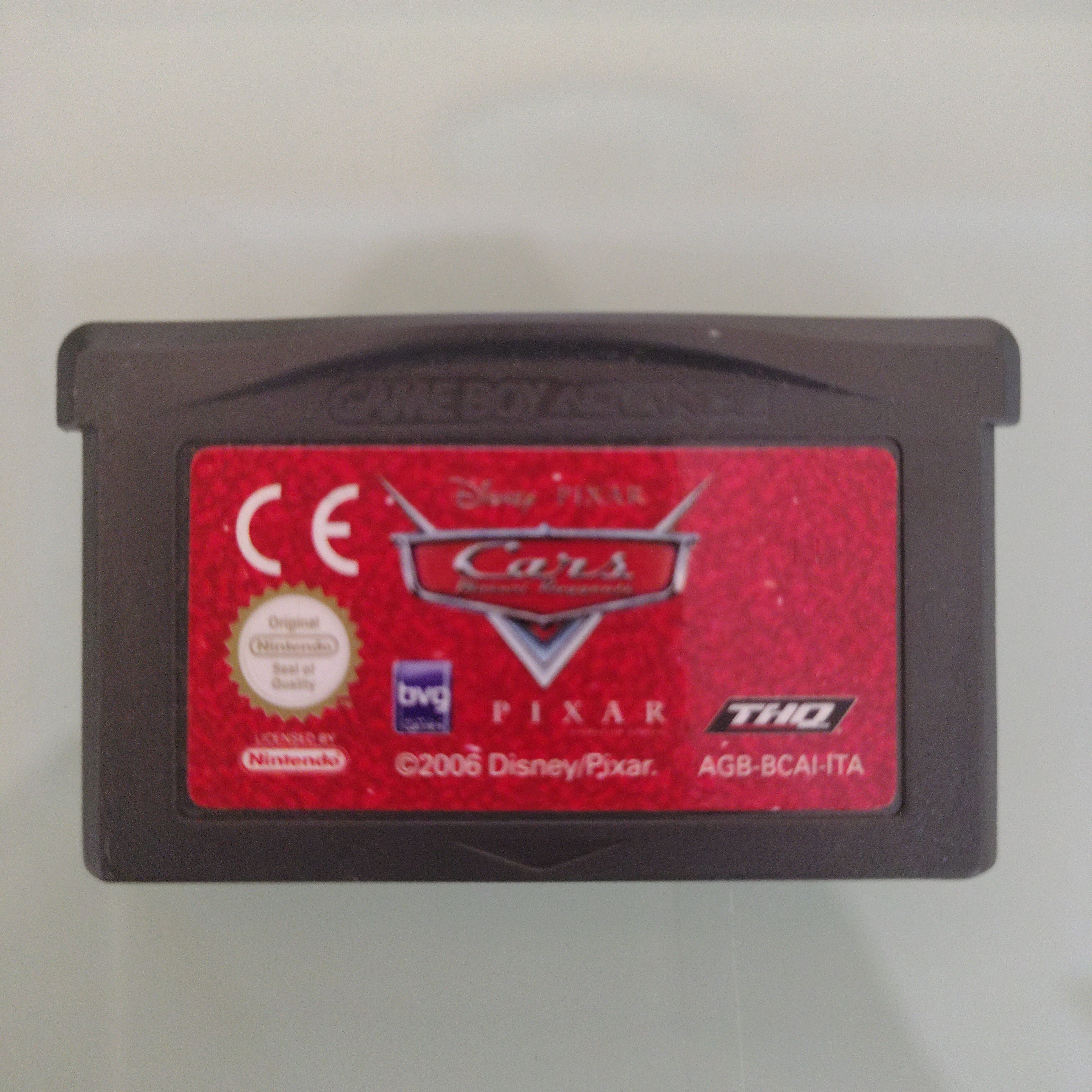 DISNEY PIXAR CARS MOTORI RUGGENTI NINTENDO GAME BOY ADVANCE GBA DS PAL ITALIANO