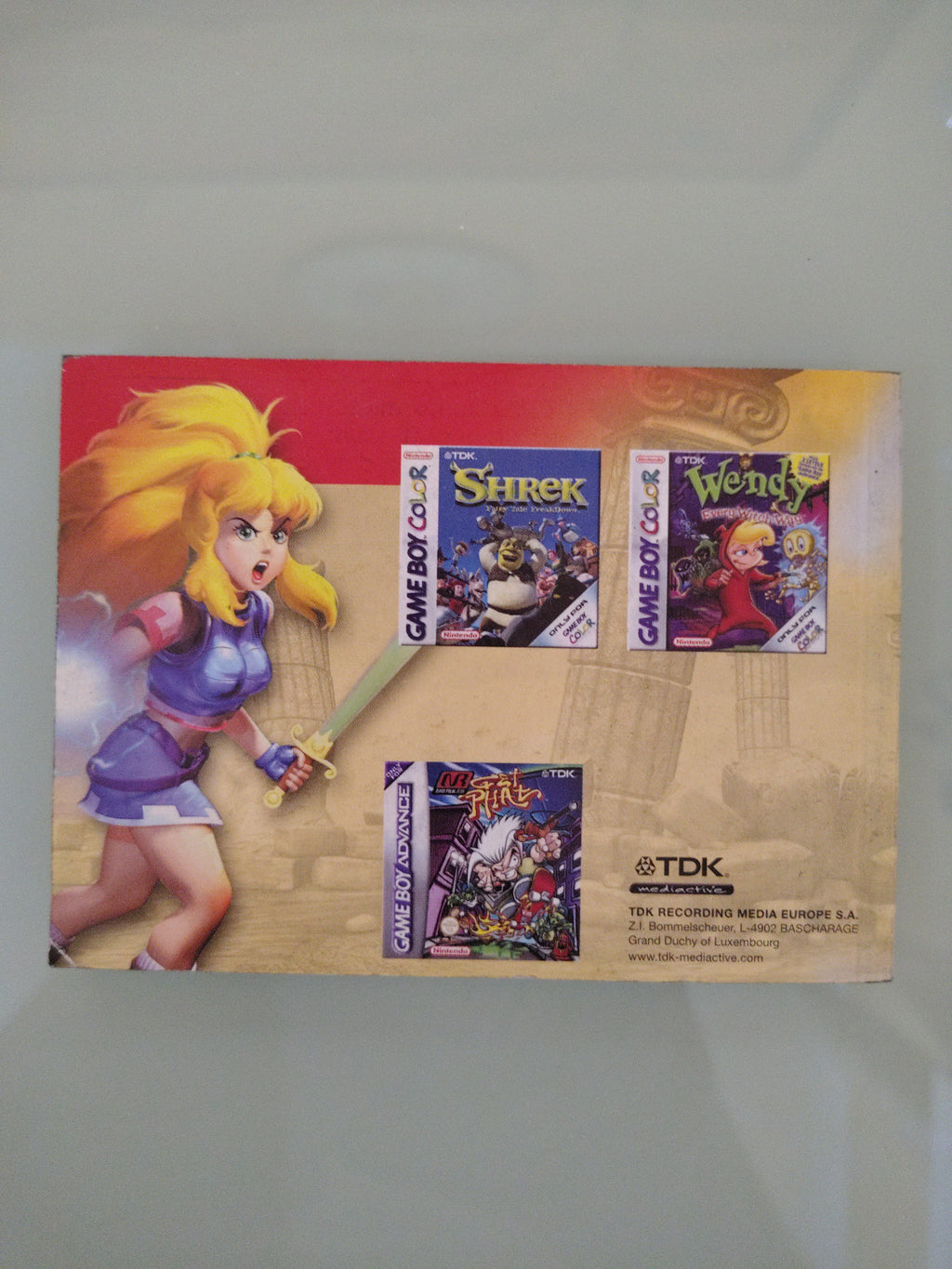 Lady Sia (Nintendo Game Boy Advance) manuale istruzioni