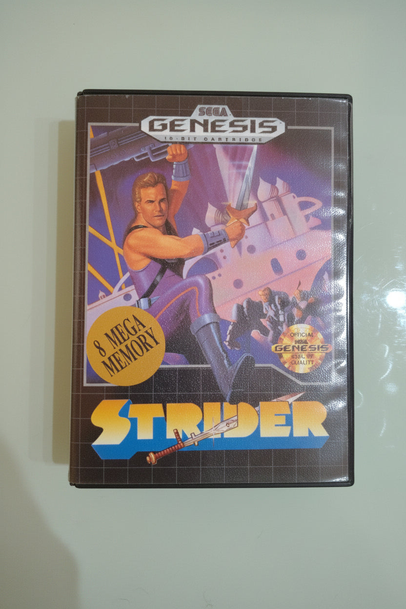 STRIDER - SEGA MEGA DRIVE - GIOCO USATO PERFETTAMENTE FUNZIONANTE PAL VERSION