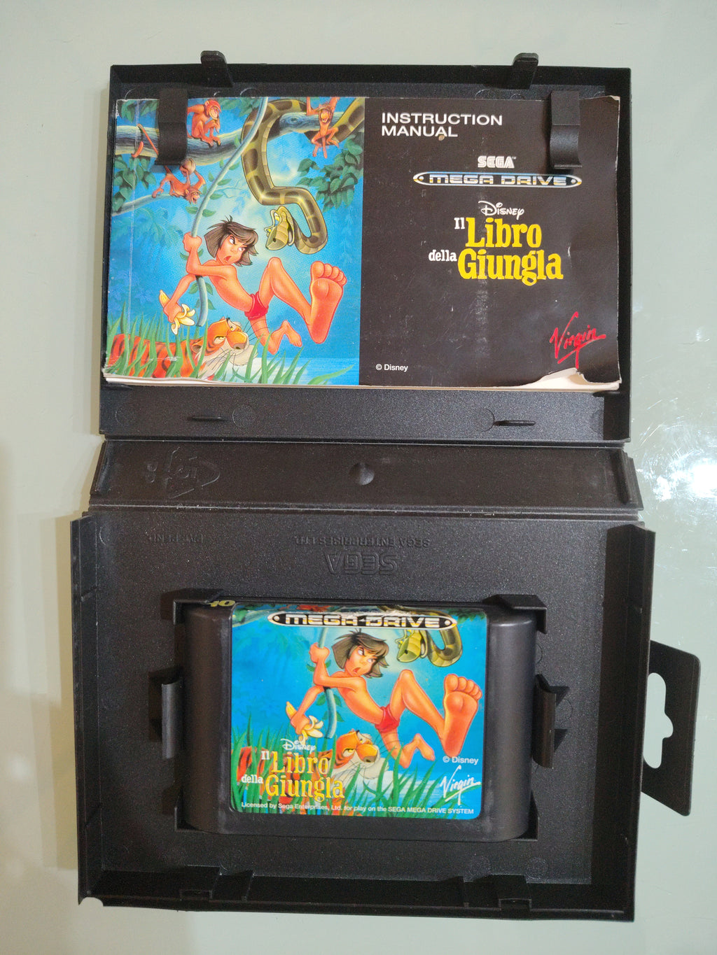 SEGA MEGA DRIVE IL LIBRO DELLA GIUNGLA PAL ITALIANO