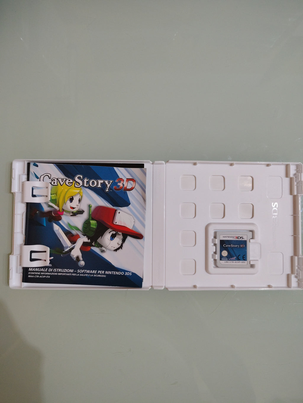 Cave Story 3D Nintendo 3ds raro