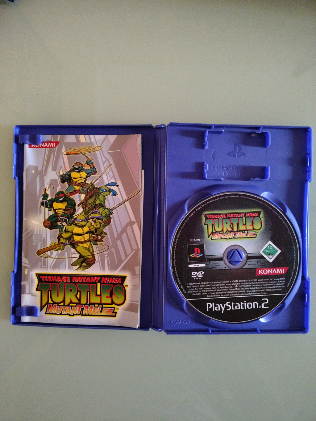 TEENAGE MUTANT NINJA TURTLES MUTANT MELEE USATO PS2 VERSIONE ITALIANA