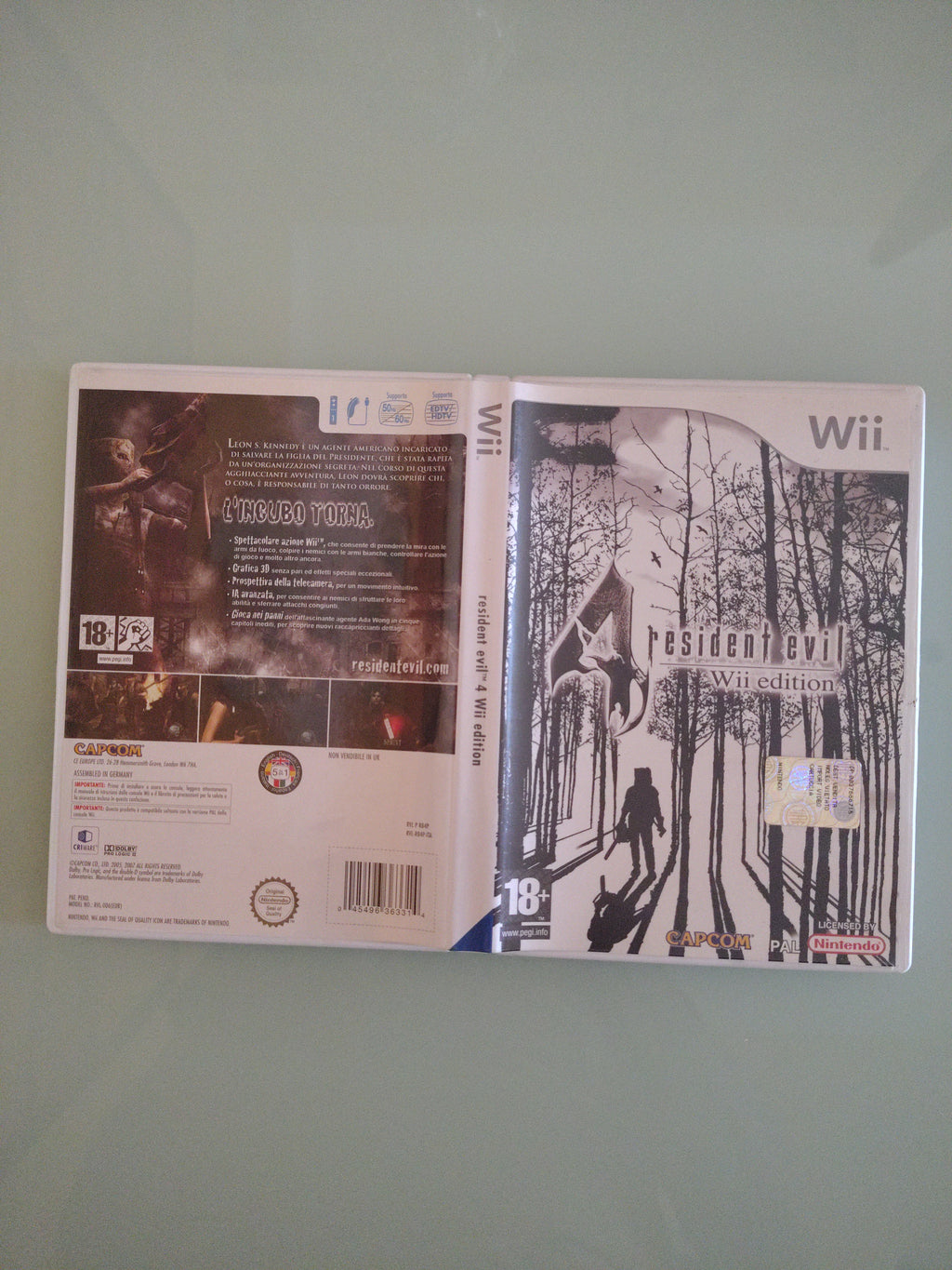RESIDENT EVIL 4 Wii Edition CAPCOM USATO OTTIMO NINTENDO Wii ITALY PAL ITA
