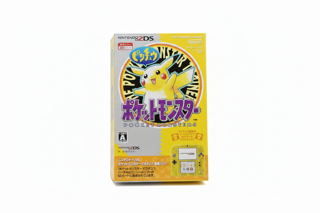 NINTENDO 2DS POKEMON GIALLO EDITION JAP
