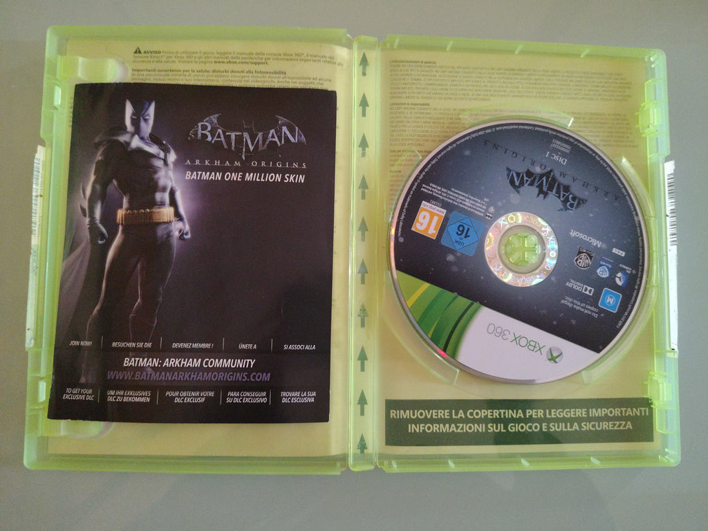 BATMAN ARKHAM ORIGINS PAL