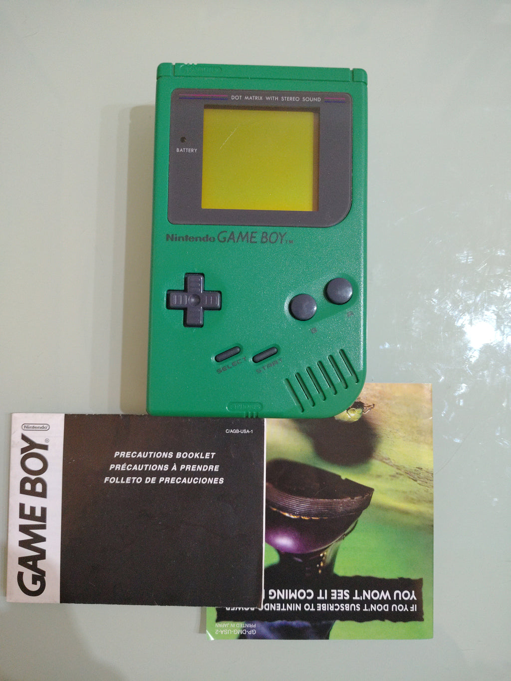 GAME BOY CLASSIC VERDE BOXATO