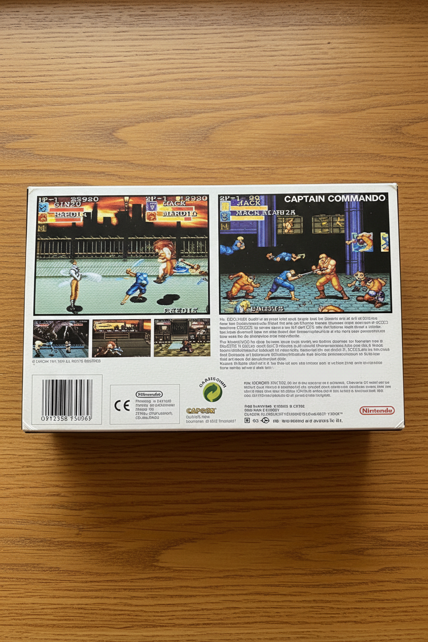 #Captain Commando per Super Nintendo. Quasi come nuovo e completo. Raro.