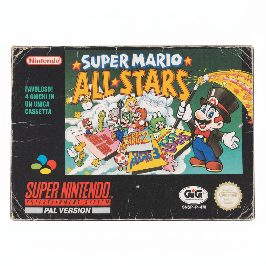 SUPER MARIO ALL STAR PAL ITA