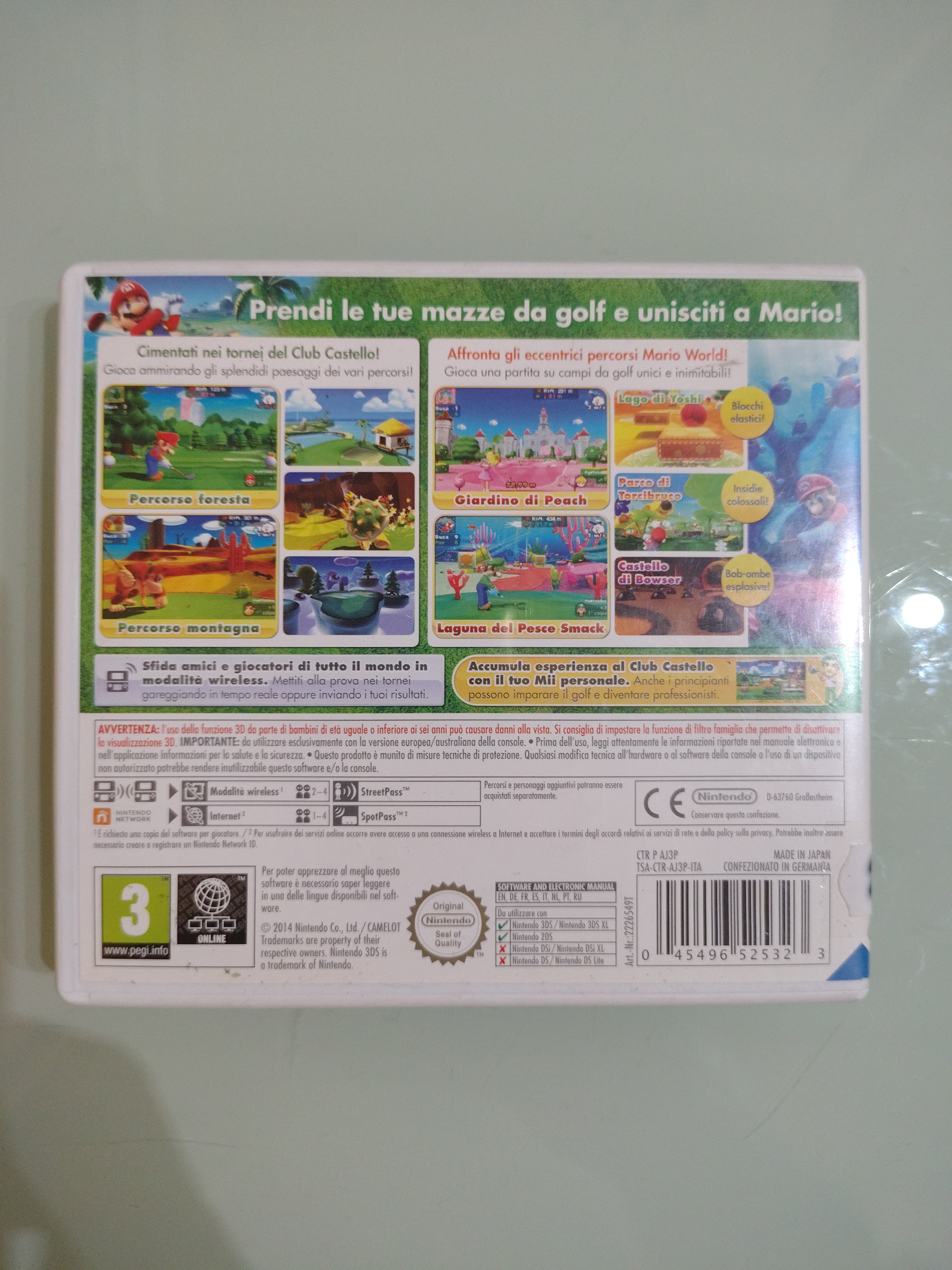Mario Gold World Tour GIOCO 3DS VERSIONE ITALIANA