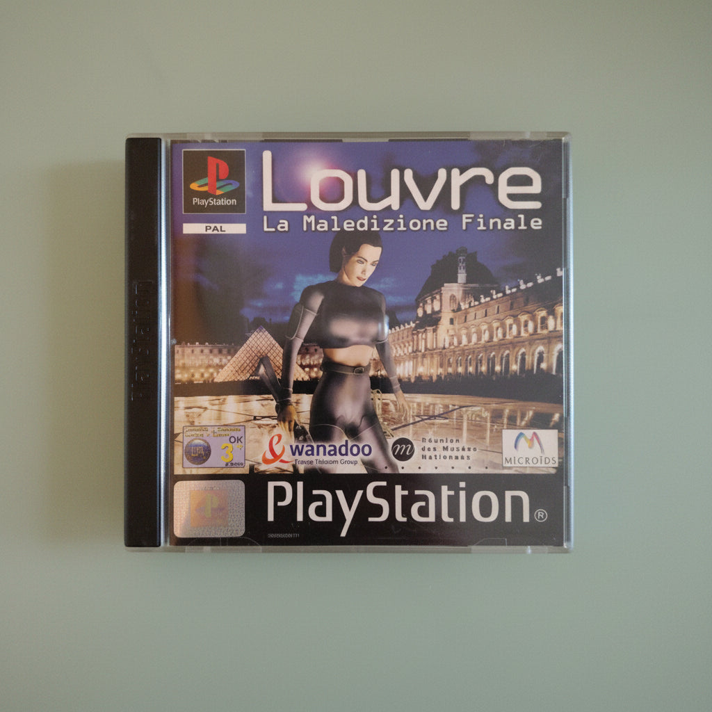 LOUVRE LA MALEDIZIONE FINALE - SONY PS1 - USATO PERFETTAMENTE FUNZIONANTE PAL