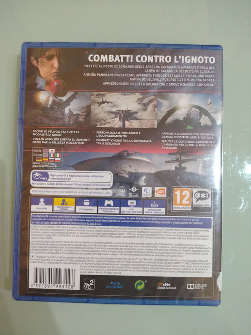 ACE COMBAT 7  - SONY VR-PS4-PAL-ITALIANO NEWNUOVO SIGILLATO-RARITA' COLLEZIONE!