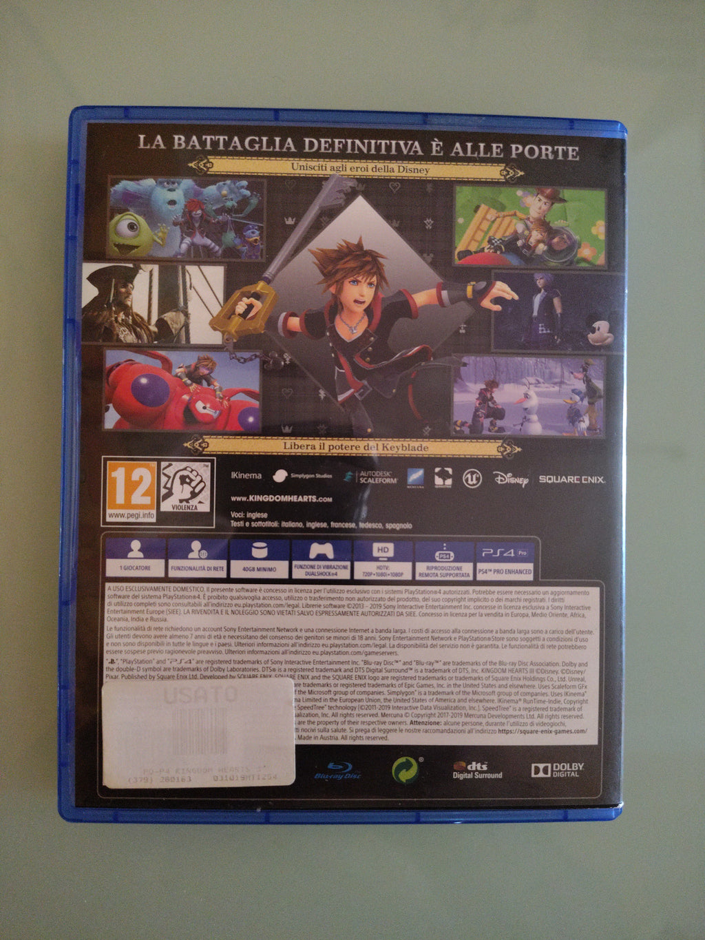 Kingdom Hearts III PS4 PAL