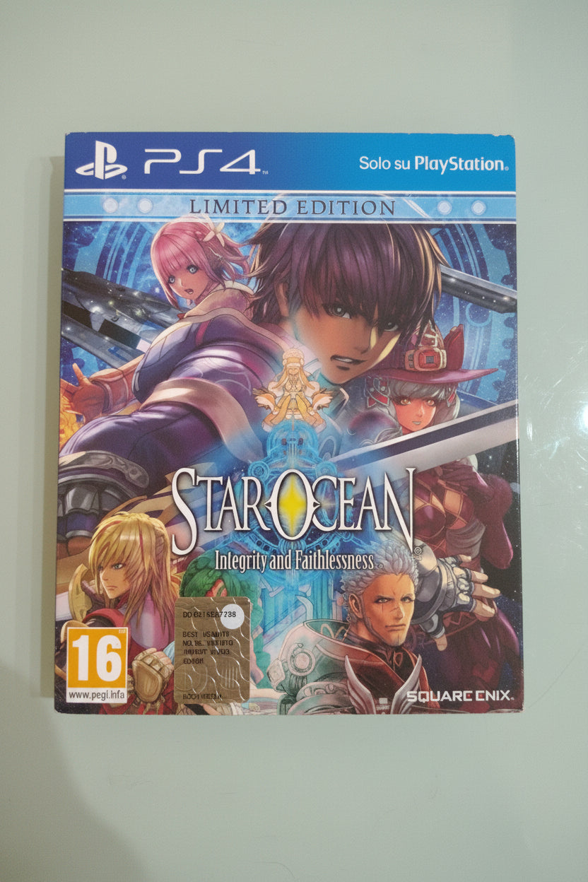 STAR OCEAN INTEGRITY AND FAITHLESSNESS PS4  NUOVO