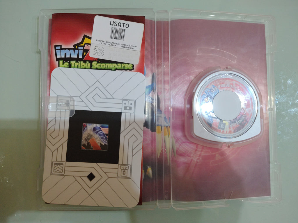 INVIZIMALS LE TRIBÙ SCOMPARSE PSP PLAYSTATION PAL ITA ITALIANO ORIGINAL COMPLETO