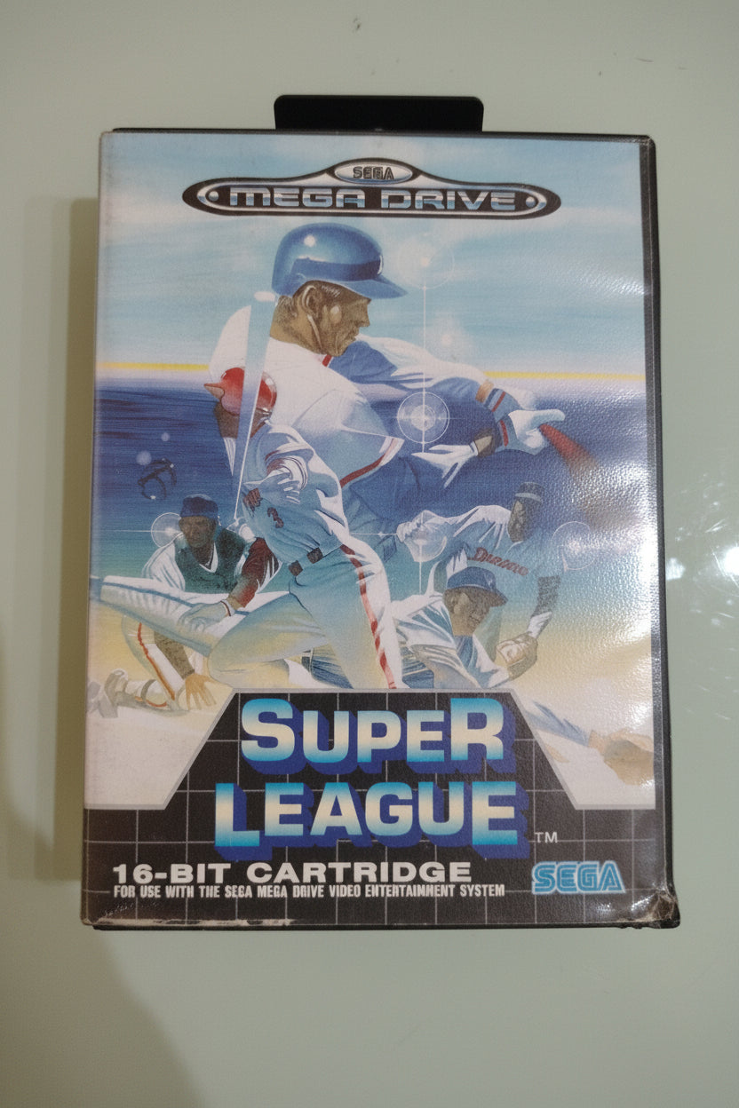 SUPER LEAGUE BASEBALL SEGA MEGA DRIVE GIOCO USATO PAL VERSION