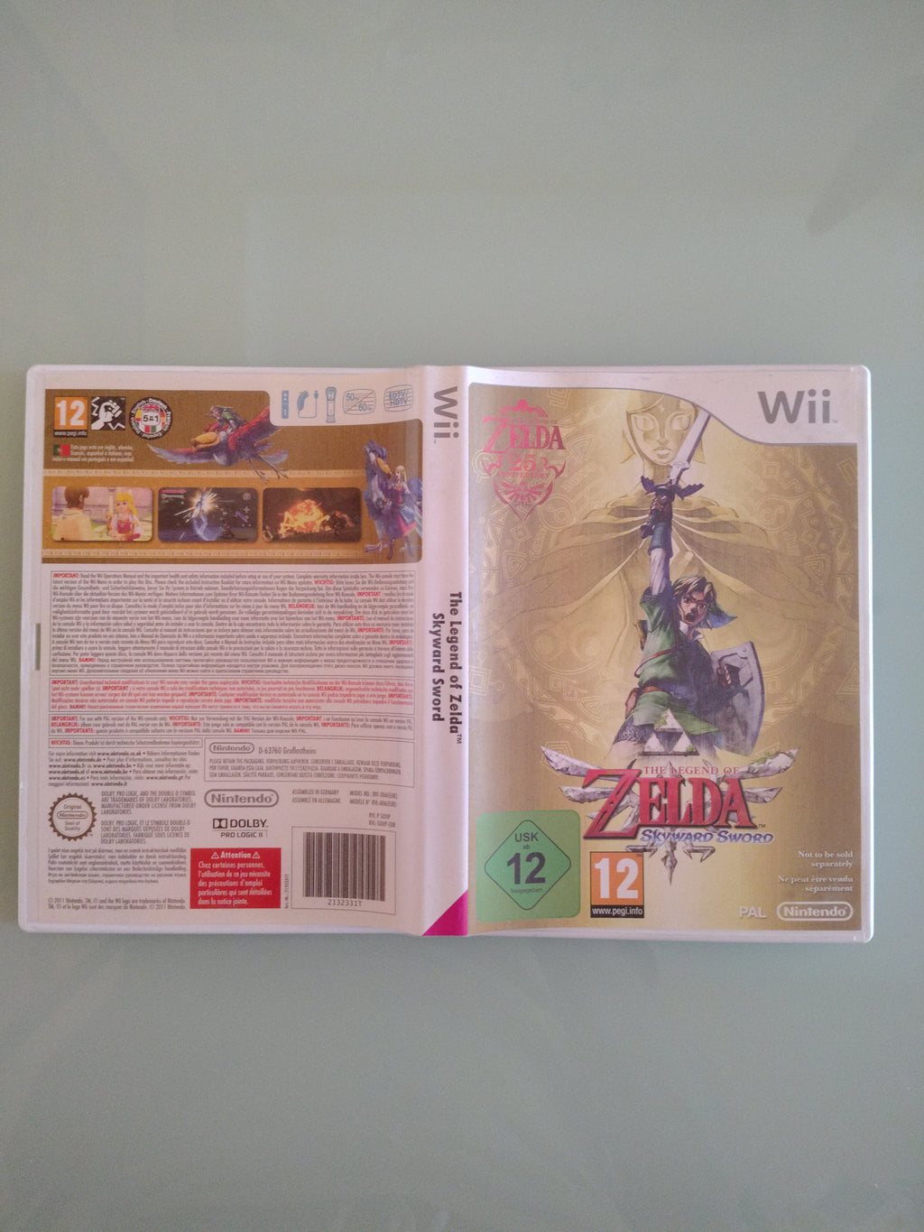 The Legend of Zelda Skyward Sword Wii | PAL ITA Completo | Testato | Funzionante