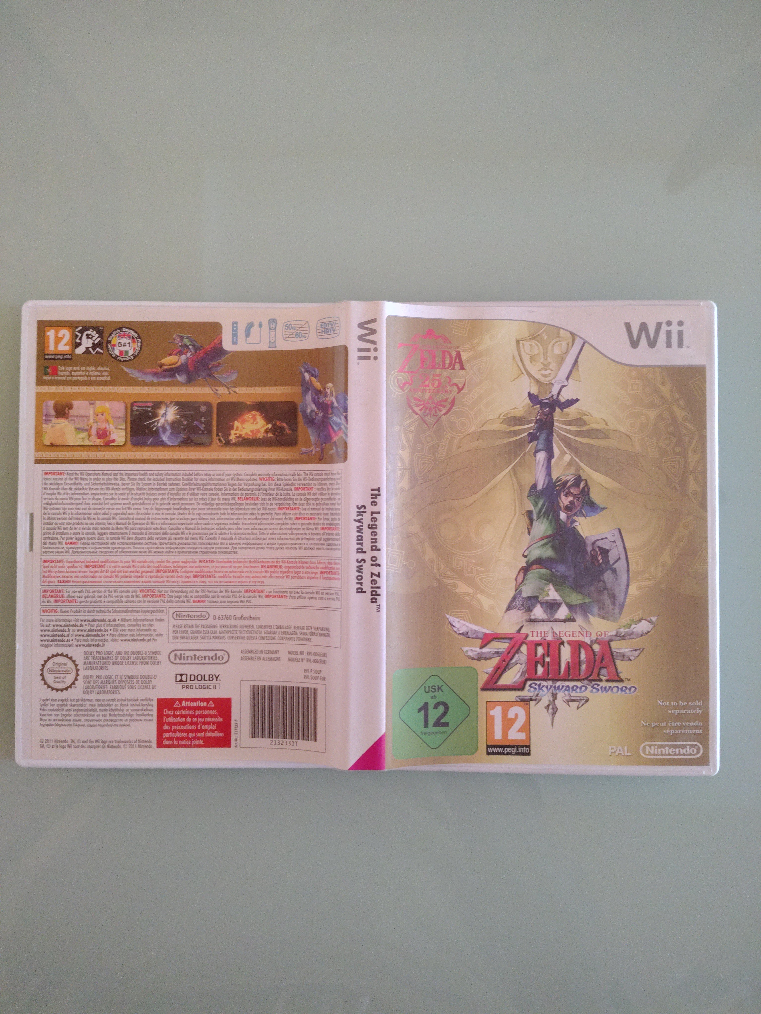 The Legend of Zelda Skyward Sword Wii | PAL ITA Completo | Testato | Funzionante
