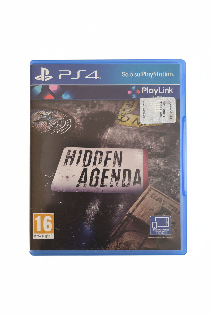 Hidden Agenda PS4 PlayStation 4 Sony videogioco
